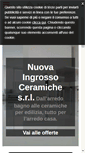 Mobile Screenshot of ingrossoceramiche.com